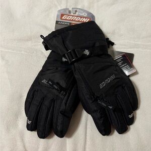 Gordini Kids Black Winter Gloves